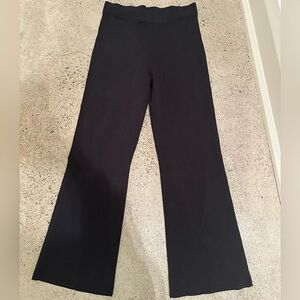Staud Knit Cropped Kickflare Pant Estalla Trouser